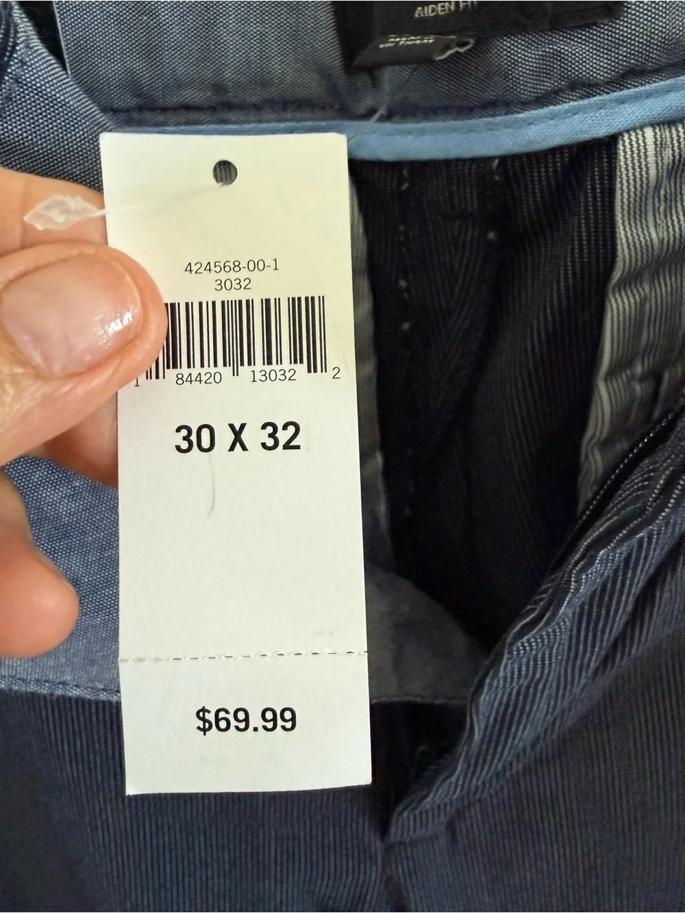 Men's Banana Republic Navy Blue  Pants